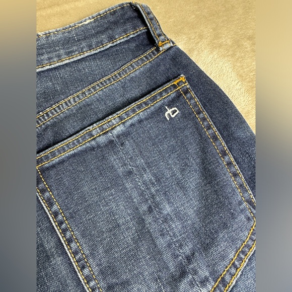 Rag & Bone Nina High Rise Skinny Jeans Aster Blue‎ Women's Size 25 - Picture 7 of 11